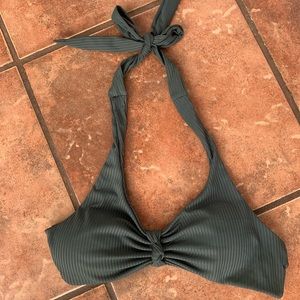 Never worn- Halter bikini top